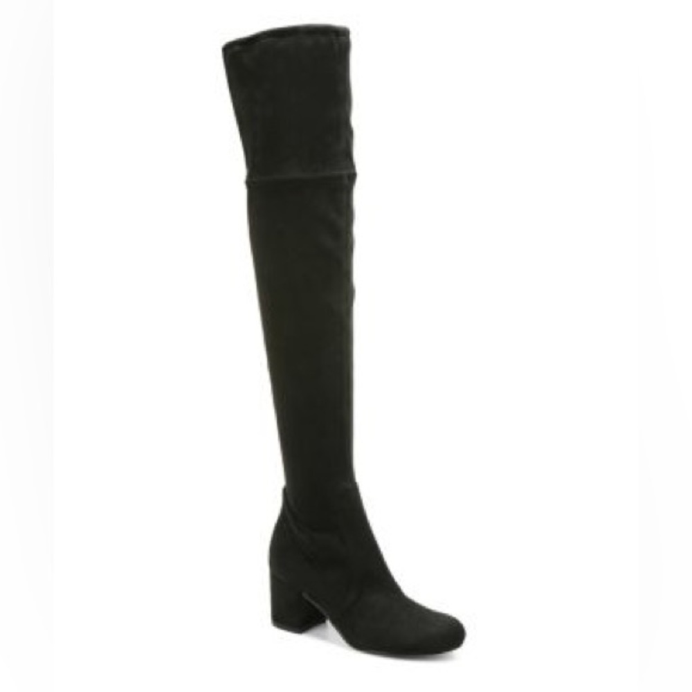 Sam Edelman Verona over the knee black suede boots